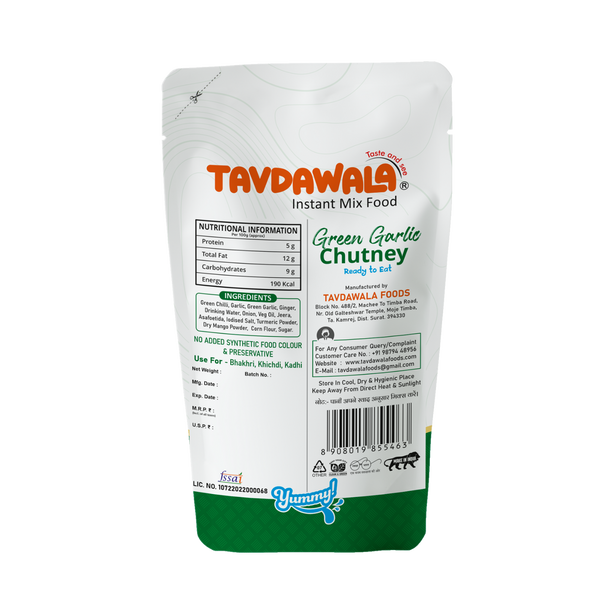 Green Garlic Chutney